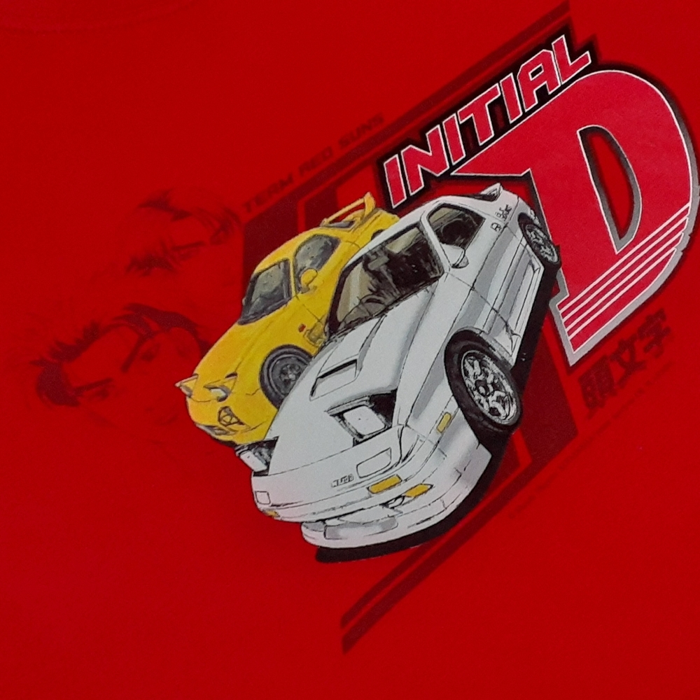 Vintage ODM Initial D Anime Promo Tee